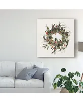 Emma Scarvey Farmhouse Wreath Ii Canvas Art