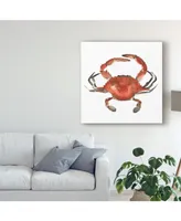 Emma Scarvey Watercolor Crab I Canvas Art - 15" x 20"