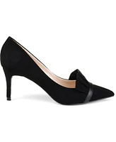 Journee Collection Women's Marek Ruffle Detail Dress Pumps