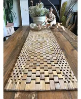 Hip-o Modern Living Teak Table Runner