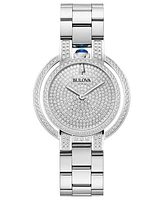 Bulova Women's Rubaiyat Diamond (2 1/4 ct. t.w.) Stainless Steel Bracelet Watch 35mm