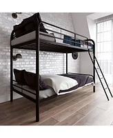 EveryRoom Eeva Twin over Metal Bunk Bed