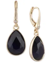 Dkny Stone Teardrop Lever Back Earrings, Created for Macy's