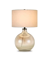 Hudson & Canal Laelia Table Lamp In Luster Glass