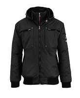 Spire By Galaxy Men's Heavyweight Moto Jacket