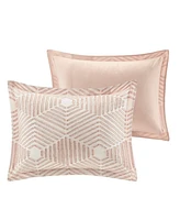 Ink+Ivy Ellipse Jacquard 3-Pc. Comforter Set, King/California King