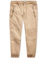 Polo Ralph Lauren Toddler and Little Boys Cotton Poplin Jogger Pant