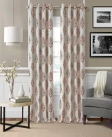 Elrene Home Fashions Navara Medallion Room Darkening Window Curtain