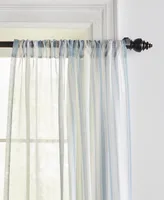 Elrene Hampton Stripe Sheer Window Curtain