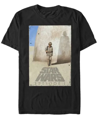 Star Wars Men's Episode 1 Anakin Poster Short Sleeve T-Shirt