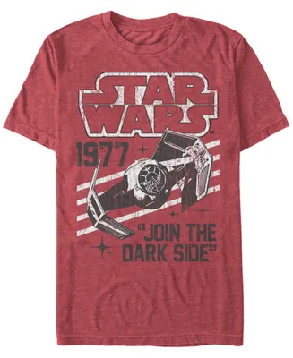 Star Wars Men's Classic Join The Dark Side Quote Short Sleeve T-Shirt