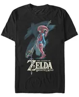 Nintendo Men's Legend of Zelda Mipha Paint Short Sleeve T-Shirt
