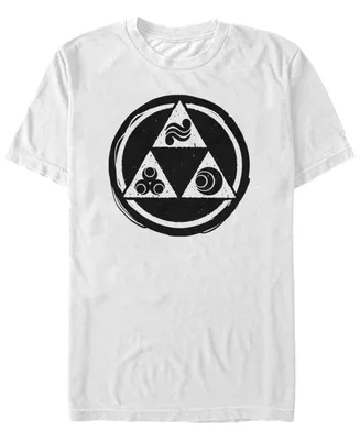 Nintendo Men's Legend of Zelda Triforce Symbols Short Sleeve T-Shirt