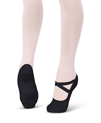 Hanami Canvas Ballet Shoe | White