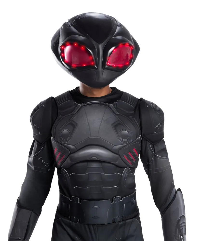 BuySeasons Aquaman Movie Adult Black Manta Overhead Mask