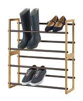 Trinity Basics 2- Tier Expandable Shoe Rack, Pack of 2