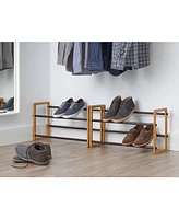 Trinity Basics 2- Tier Expandable Shoe Rack, Pack of 2