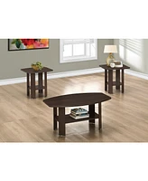 Monarch Specialties 3 Piece Table Set