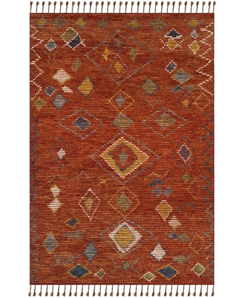 Lauren Ralph Lauren Nahla LRL7545A Currant 5' X 8' Area Rug