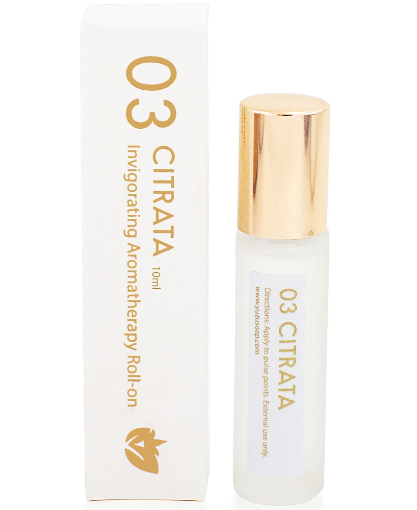 Yuzu Soap 03 Citrata Aromatherapy Rollerball, 0.33-oz.