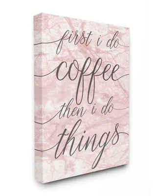 Stupell Industries Coffee Things Canvas Wall Art