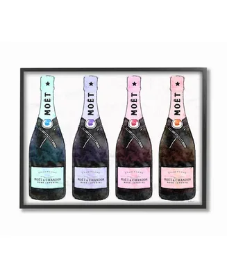 Stupell Industries Rainbow Champagne Framed Giclee Art