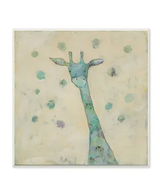 Stupell Industries Giraffe Painterly Doodle Wall Plaque Art, 12" x 12"