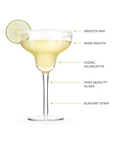 True Brands Margarita Glasses, Set of 4, 10 Oz