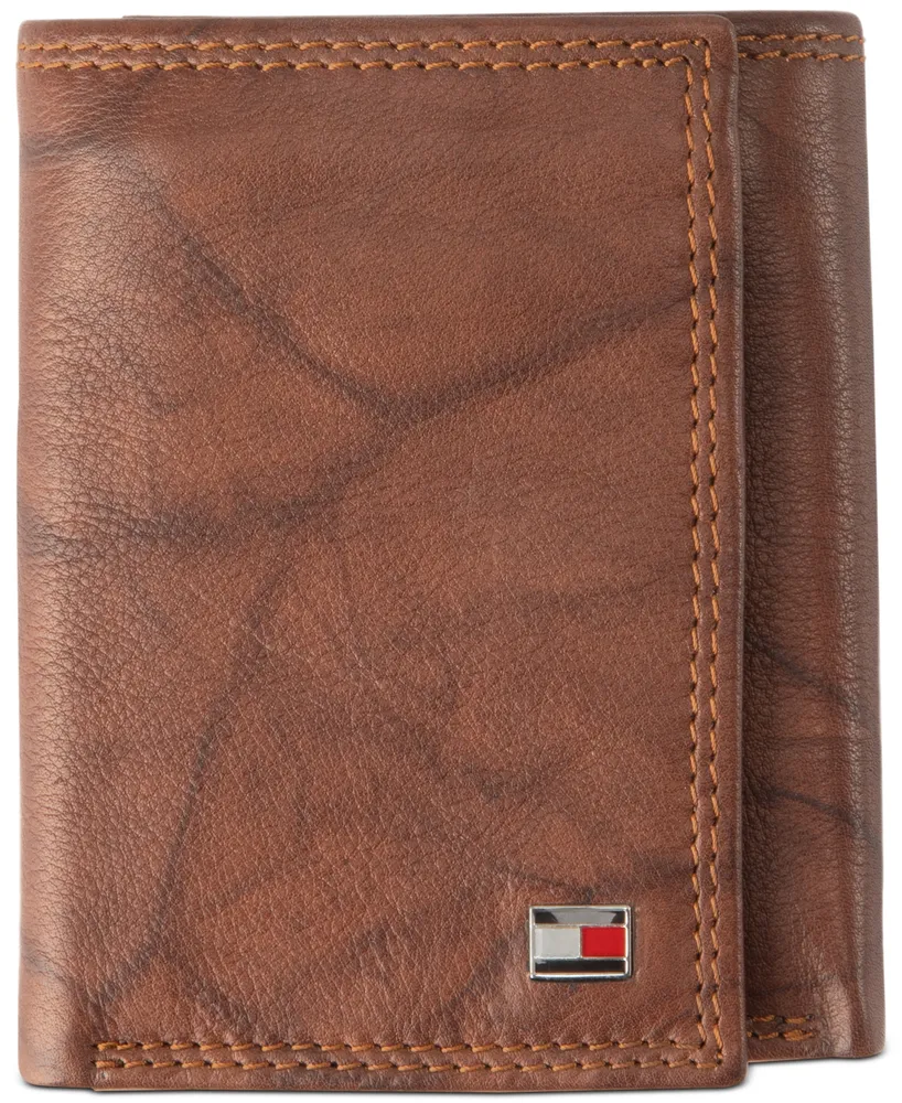 Tommy Hilfiger Men's Leather Billfold Pocket Rfid Wallet