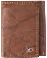 Tommy Hilfiger Men's Leather Billfold Pocket Rfid Wallet