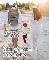 KeaBabies Original Diaper Bag Backpack