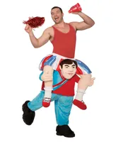 Buy Seasons Men's Ride a Cheerleader Costume