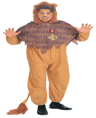 Buy Seasons Men's The Wizard of Oz Cowardly Lion Costume