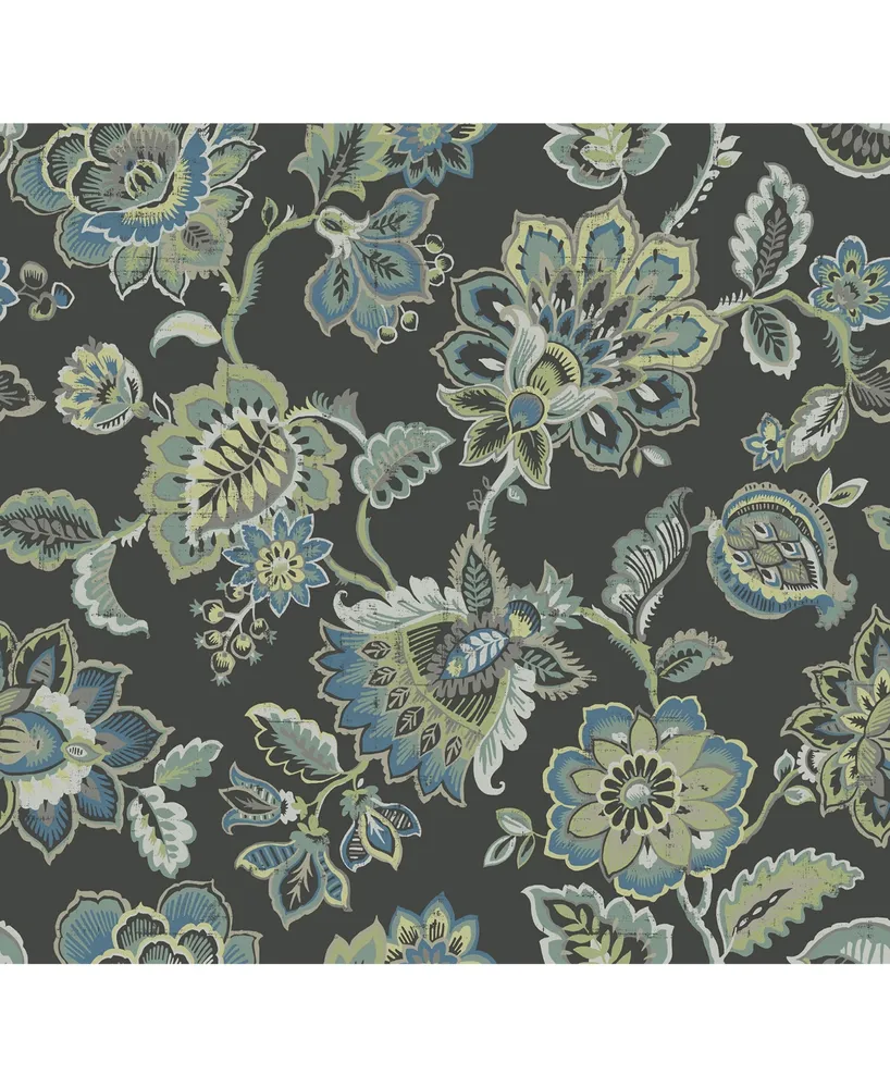 Holden Bazaar Animal Jacobean Wallpaper Exotic Flowers Oriental Floral 2  Colours | eBay