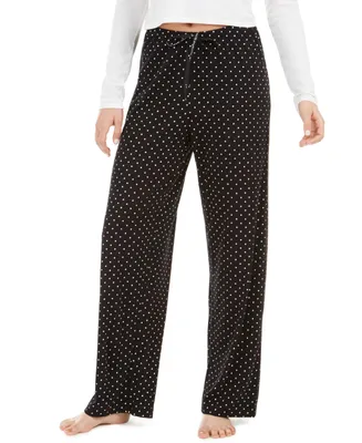 Hue Women's Sleepwell Printed Knit Pajama Pant made with Temperature Regulating Technology