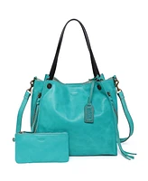 Old Trend Women's Genuine Leather Daisy Tote Bag