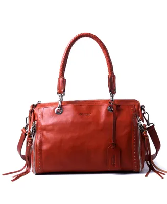 Old Trend Women's Genuine Leather Lily Satchel Bag