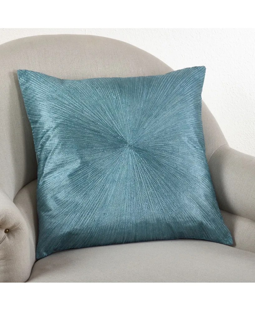 Saro Lifestyle Starburst Decorative Pillow, 20" x