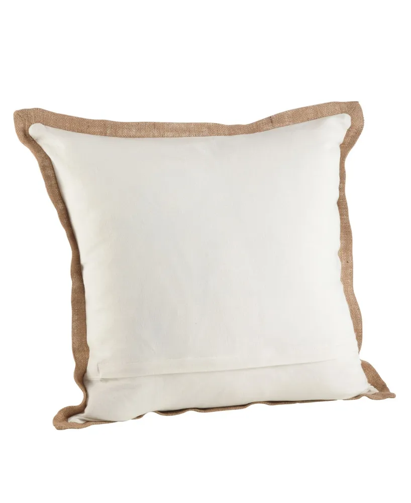 Saro Lifestyle Sea Fan Coral Decorative Pillow, 20" x 20"