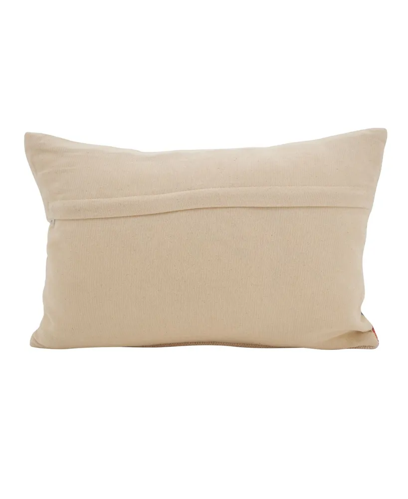 Saro Lifestyle Boho Mix Decorative Pillow, 12" x 20"