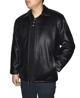 Victory Sportswear Retro Leather Men's Full Zip Jacket