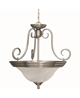 Volume Lighting Troy 3-Light Convertible Hanging Pendant