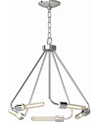 Volume Lighting Augusta 5-Light Mini Hanging Chandelier
