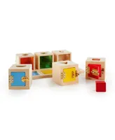 Guidecraft Peekaboo Lock Boxes - Multi