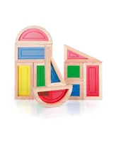 Guidecraft Rainbow Blocks - Pieces Set