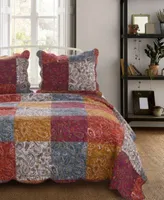 Barefoot Bungalow Paisley Slumber Quilt Sets