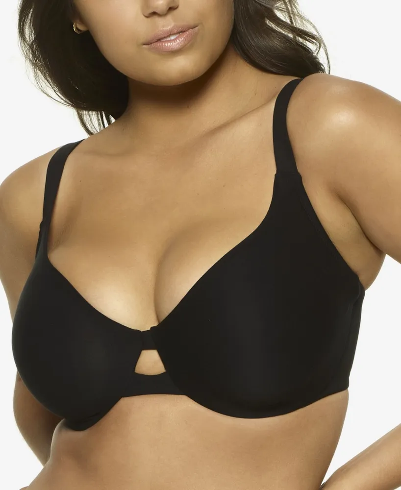 Paramour Women's Marvelous Side Smoother Seamless Bra - Black 36DDD