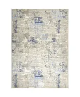 Global Rug Designs Barstow BAR02 Gray 7'10" x 10'2" Area Rug