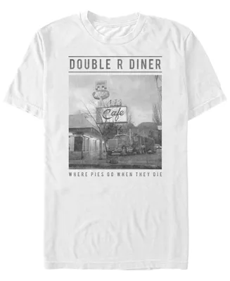 Twin Peaks Men's Double R Diner Short Sleeve T-Shirt