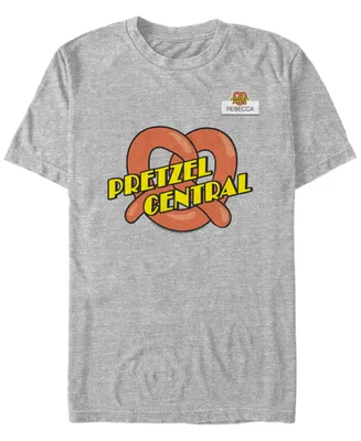 Crazy Ex Girlfriend Men's Rebecca's Pretzel Central Uniform Short Sleeve T-Shirt